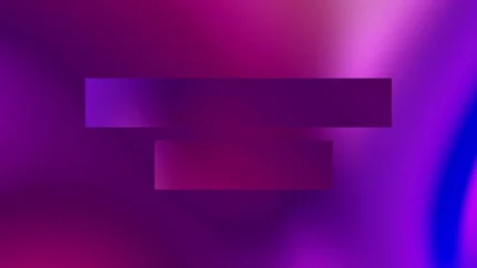 Cosmic Violet - Cosmic Divide Still — fondo abstracto horizontal violeta, índigo