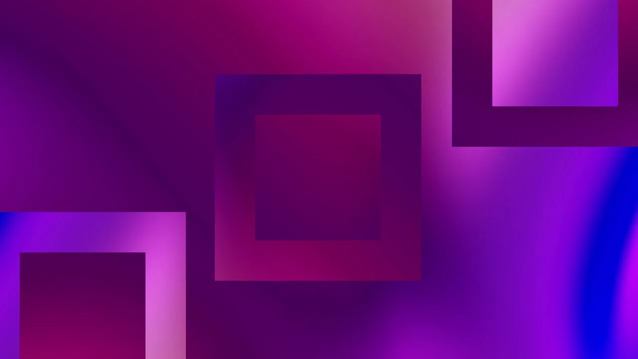 Cosmic Violet – Geometric Shift Still