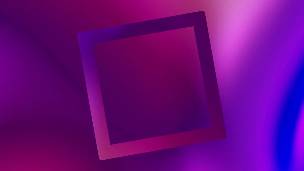 Cosmic Violet - Tilted Pool Still — fondo abstracto horizontal violeta, índigo