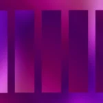 Cosmic Violet - Vertical Pulse Still — fondo abstracto horizontal violeta, índigo