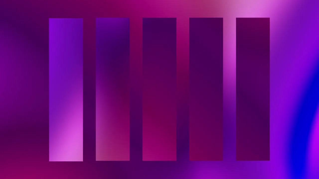 Cosmic Violet - Vertical Pulse Still — fondo abstracto horizontal violeta, índigo