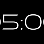 Nexo Alpha Channel: Cuenta Regresiva de 5 Minutos en Alta Resolución - Black