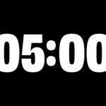 Cuenta Regresiva Nexo de 5 Minutos con Canal Alpha para ProPresenter - Black