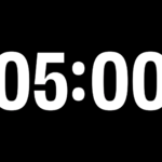 Cuenta Regresiva Elevación de 5 Minutos con Canal Alpha para ProPresenter - Black