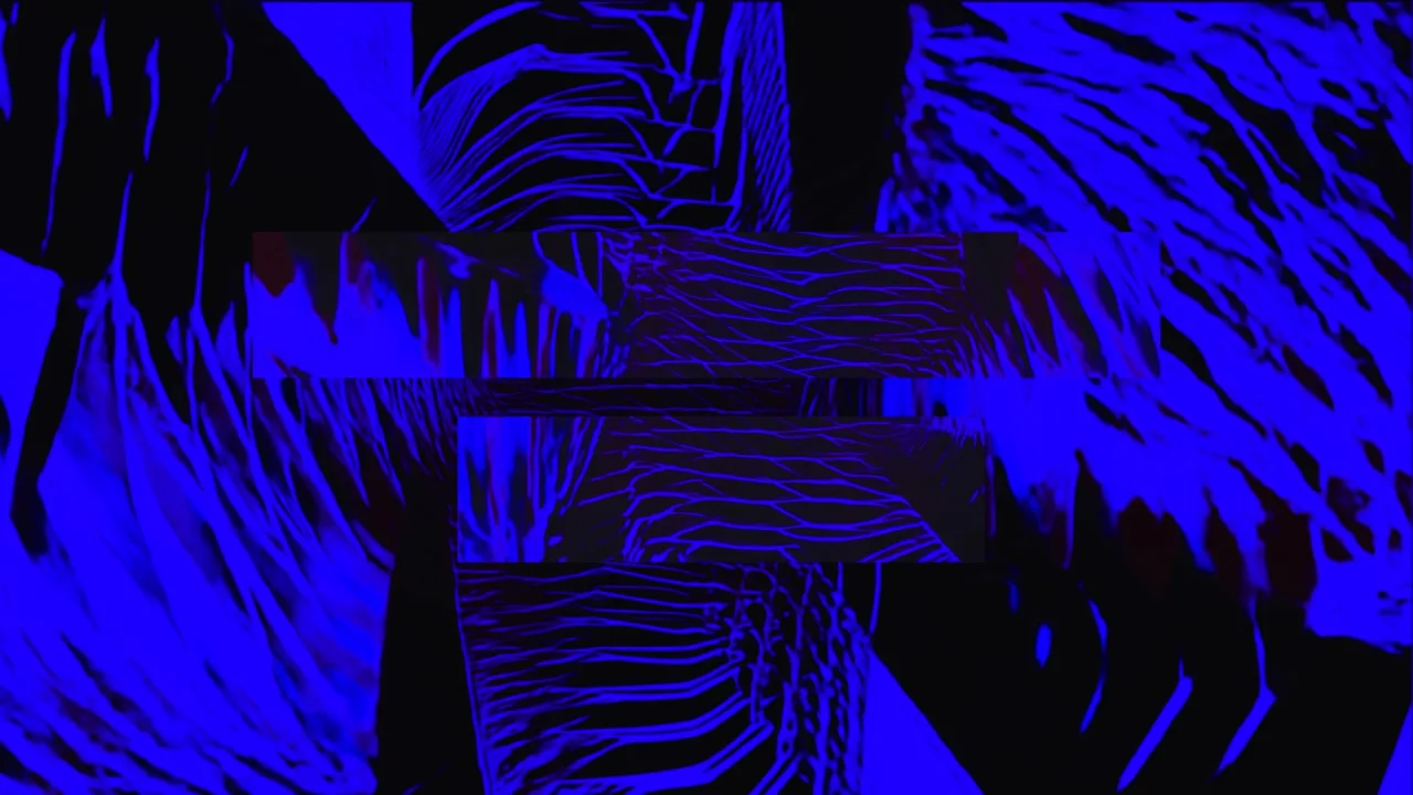 Deep Blue Abyss - Diamond Distortion Still — fondo abstracto horizontal azul oscuro, índigo