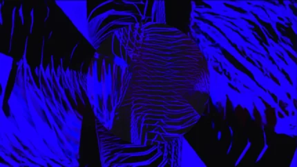 Deep Blue Abyss - Hidden Depths Still — fondo abstracto horizontal azul oscuro, índigo