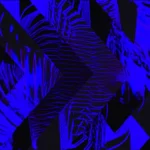 Deep Blue Abyss - Indigo Bar Still — fondo abstracto horizontal azul oscuro, índigo