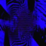 Deep Blue Abyss - Indigo Vortex Still — fondo abstracto horizontal azul oscuro, índigo