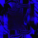 Deep Blue Abyss - Parallel Descent Still — fondo abstracto horizontal azul oscuro, índigo