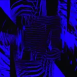 Deep Blue Abyss - Tilted Abyss Still — fondo abstracto horizontal azul oscuro, índigo