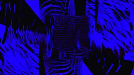 Deep Blue Abyss - Tilted Abyss Still — fondo abstracto horizontal azul oscuro, índigo