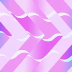 Dreamwave Lines - Angular Flow Still — fondo abstracto horizontal pastel, azul