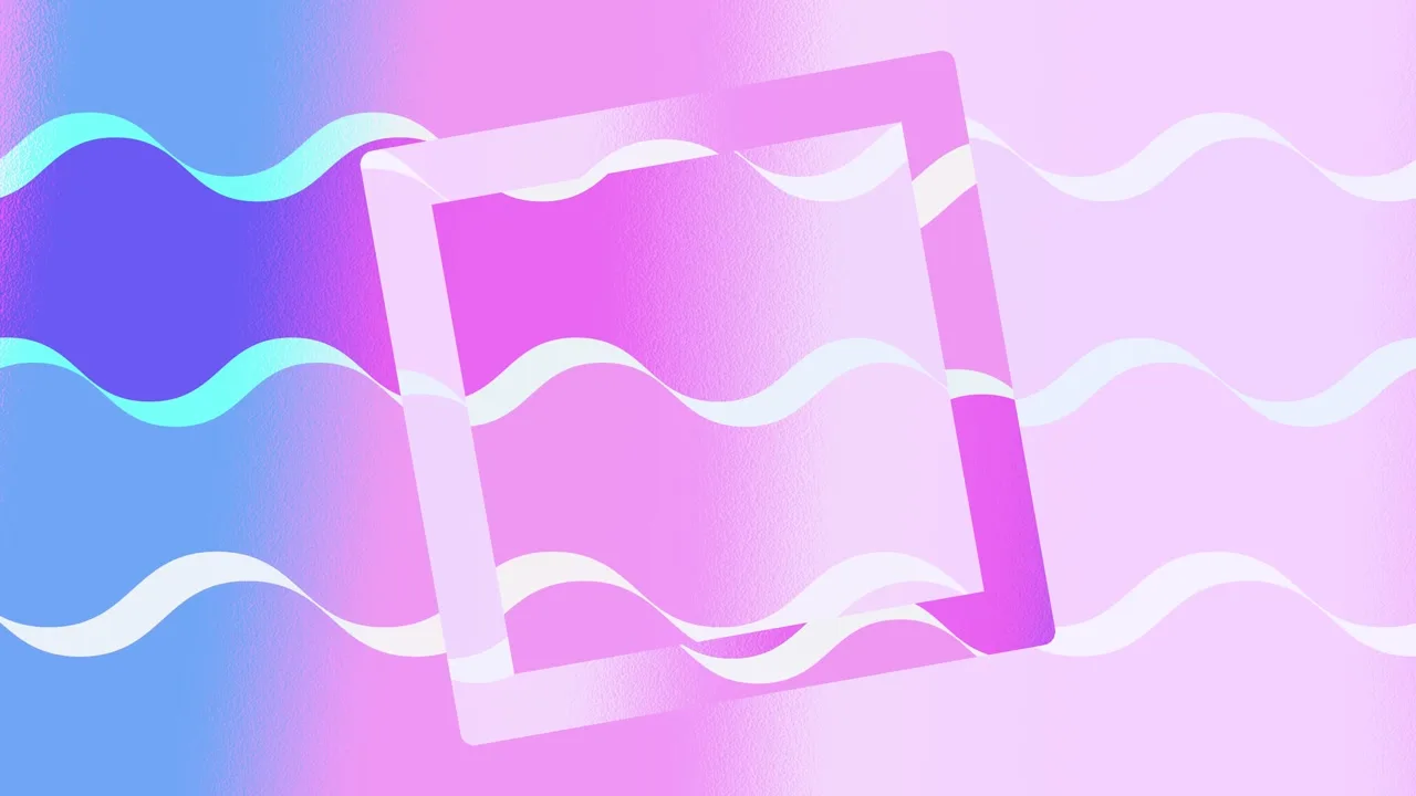Dreamwave Lines – Tilted Frame Still