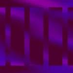 Electric Aura - Digital Still — fondo abstracto horizontal azul eléctrico, cian