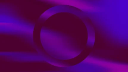 Electric Aura - Void Moon Still — fondo abstracto horizontal azul eléctrico, cian