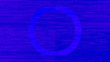 Electric Azure Blue - Azure Halo Still — fondo abstracto horizontal azul eléctrico, cian