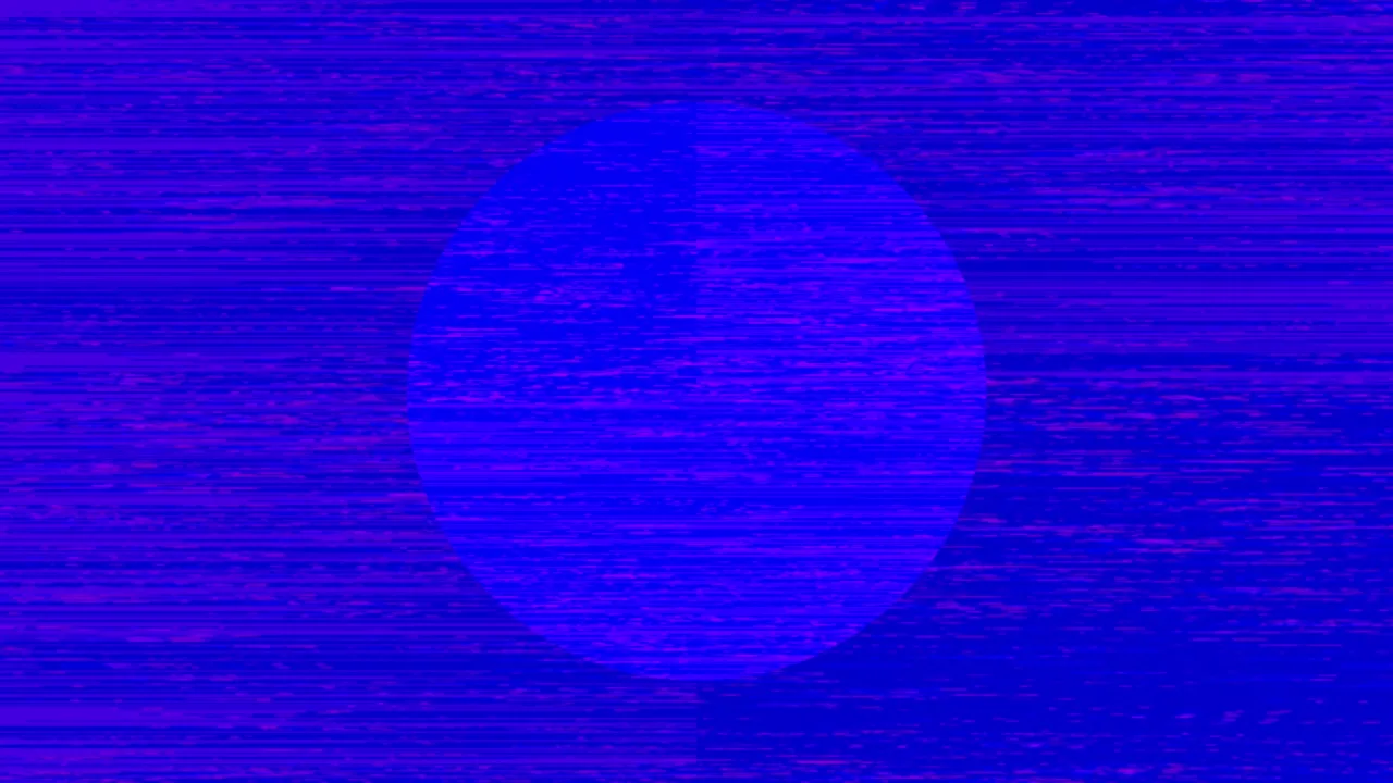Electric Azure Blue - Azure Sphere Still — fondo abstracto horizontal azul eléctrico, cian