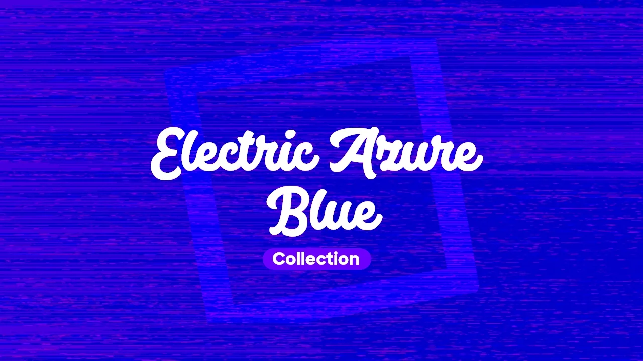 Electric Azure Blue Collection Kit Electric Azure Blue Collection Kit