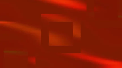 Emberglow - Fractured Horizon Still — fondo abstracto horizontal naranja, ámbar