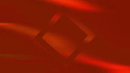 Emberglow - Molten Flow Still — fondo abstracto horizontal naranja, ámbar