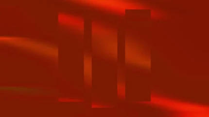 Emberglow - Orange Monolith Still — fondo abstracto horizontal naranja, ámbar