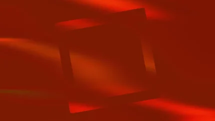 Emberglow - Orange Portal Still — fondo abstracto horizontal naranja, ámbar