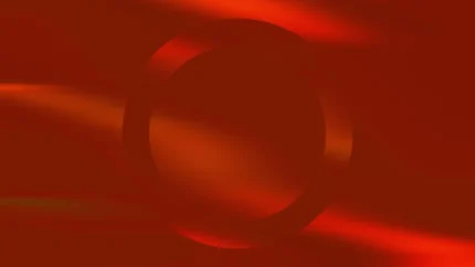 Emberglow - Solar Ring Still — fondo abstracto horizontal naranja, ámbar
