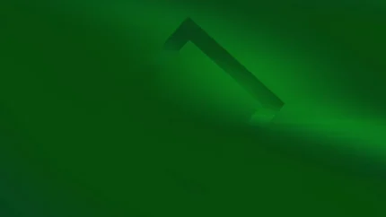 Emerald Flow - Emerald Prism Still — fondo abstracto horizontal verde, esmeralda