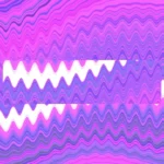 Glitchscape Symphony - Data Fracture Still — fondo abstracto horizontal cian, magenta