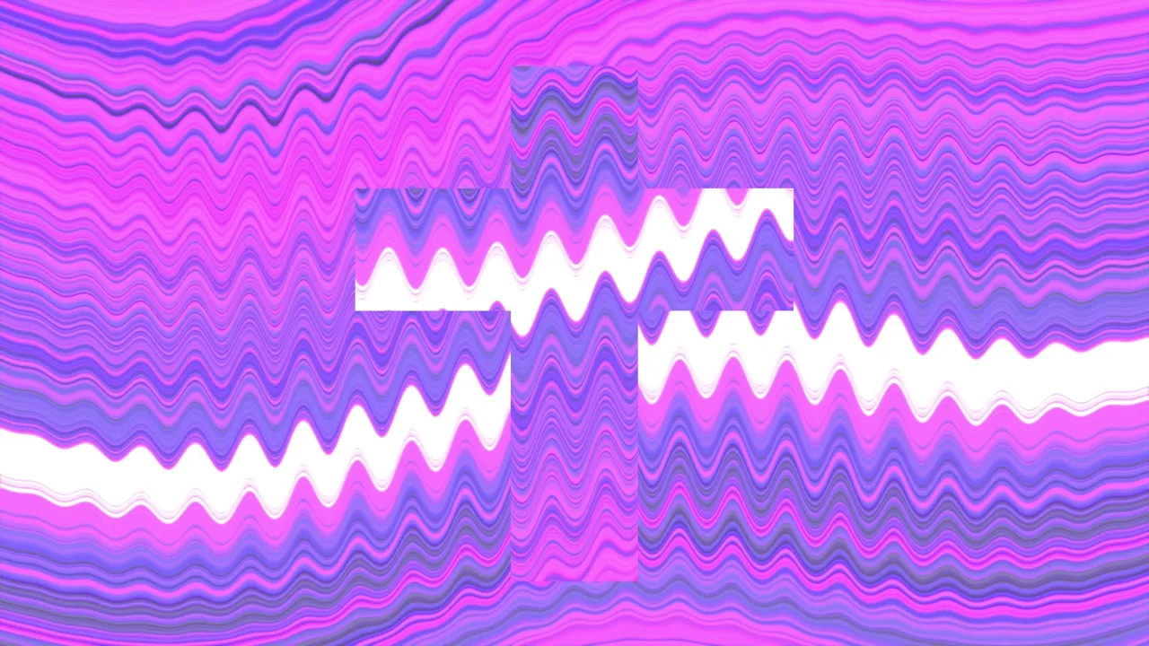 Glitchscape Symphony – Pixelated Cross Void Still