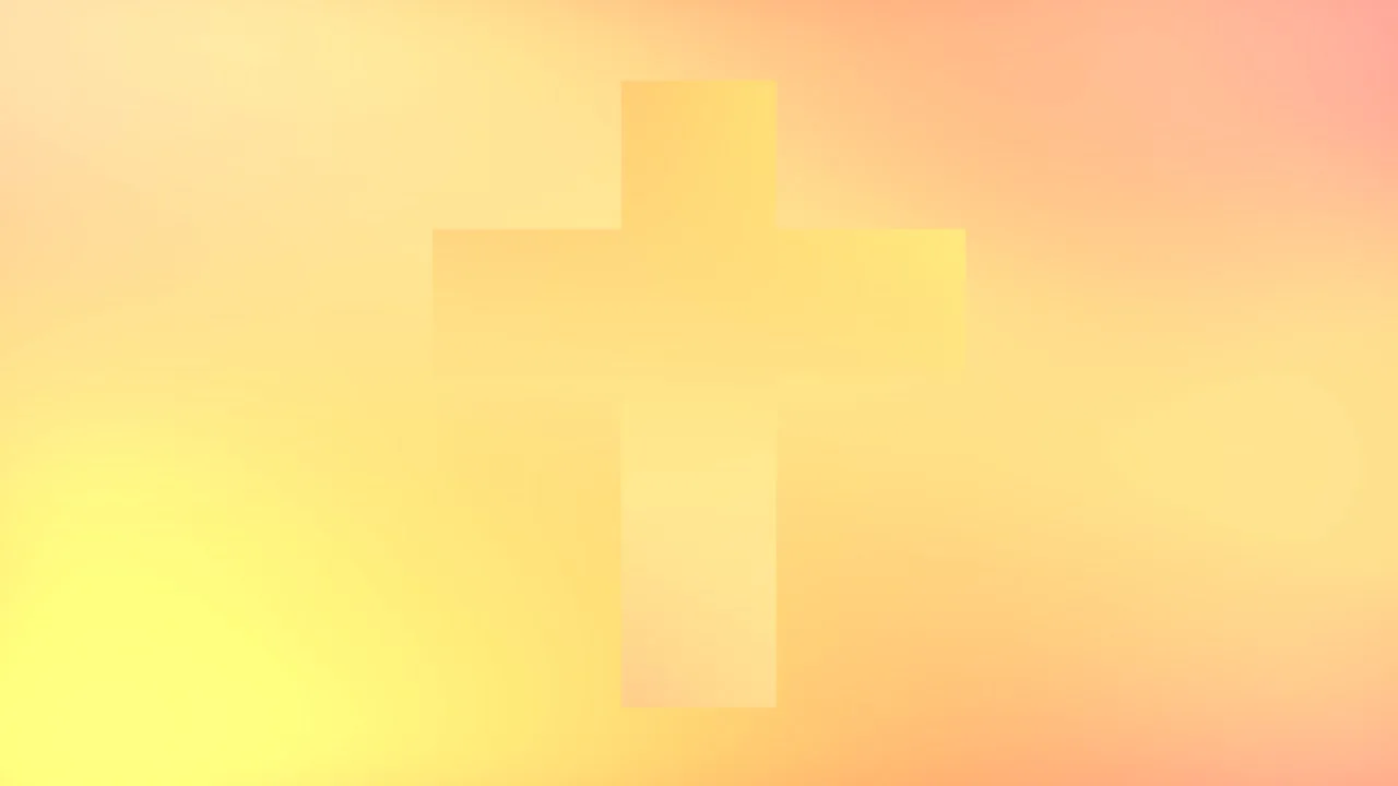 Golden Hour - Golden Cross Still — fondo abstracto horizontal dorado, ámbar