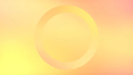 Golden Hour - Solar Circle Still — fondo abstracto horizontal dorado, ámbar