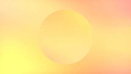 Golden Hour - Solar Disc Still — fondo abstracto horizontal dorado, ámbar