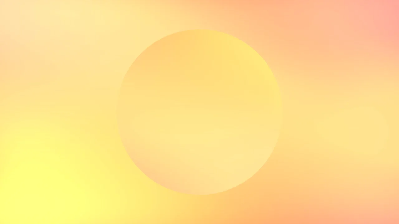 Golden Hour – Solar Disc Still