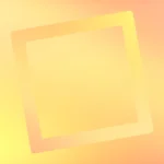 Golden Hour - Square Frame Still — fondo abstracto horizontal dorado, ámbar
