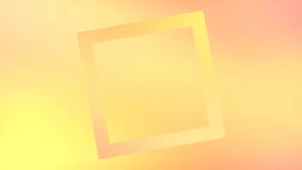 Golden Hour - Square Frame Still — fondo abstracto horizontal dorado, ámbar