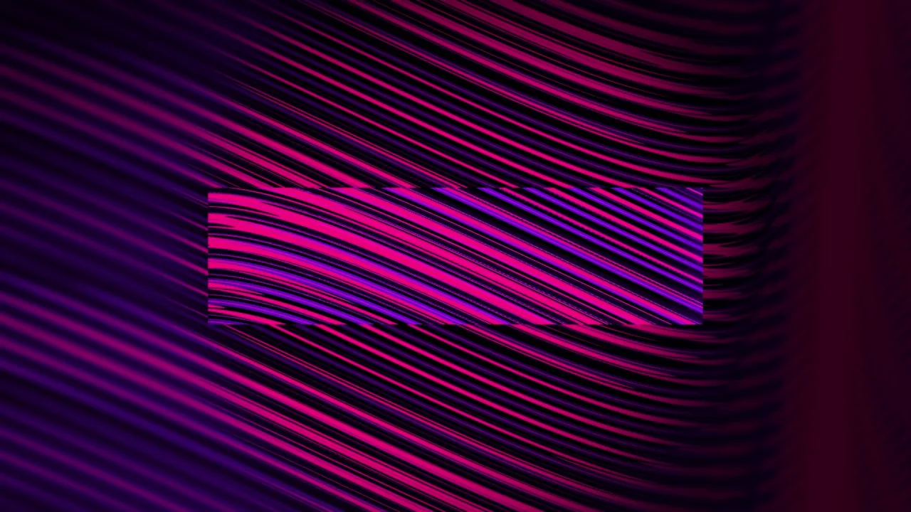 Hypnotic Depths - Crimson Bar Still — fondo abstracto horizontal violeta, púrpura