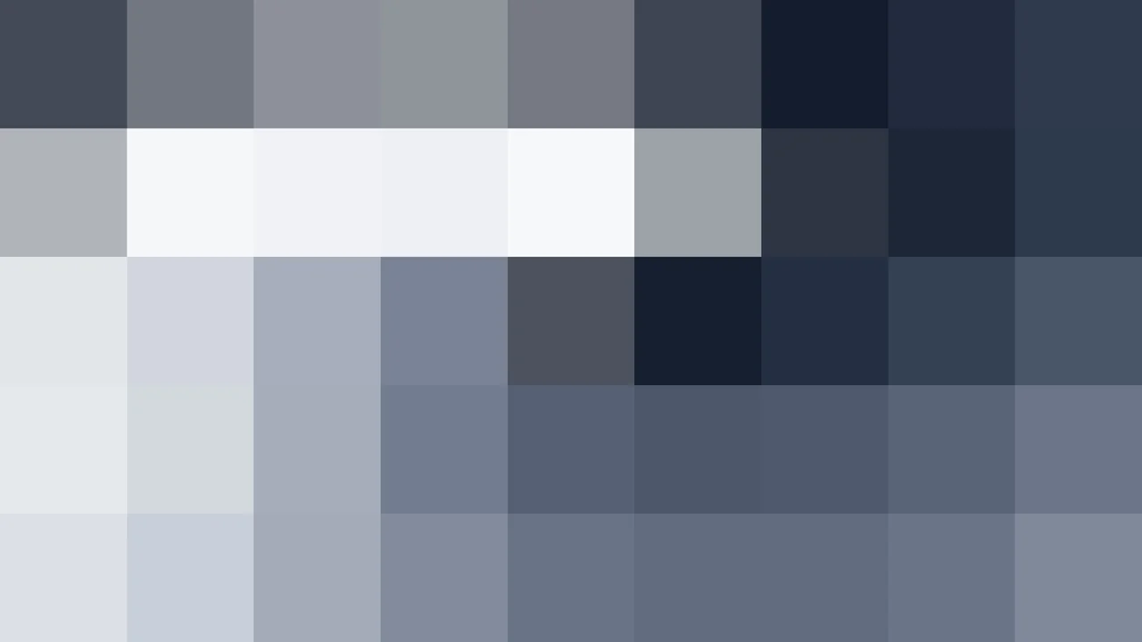 Imagen Still de Bloques de Píxeles Azul Marino y Azul Cielo en Espiral | Fondo JPG 4K Bloques de píxeles en tonos azul y marino con espiral, imagen still VJ para escenario de iglesia