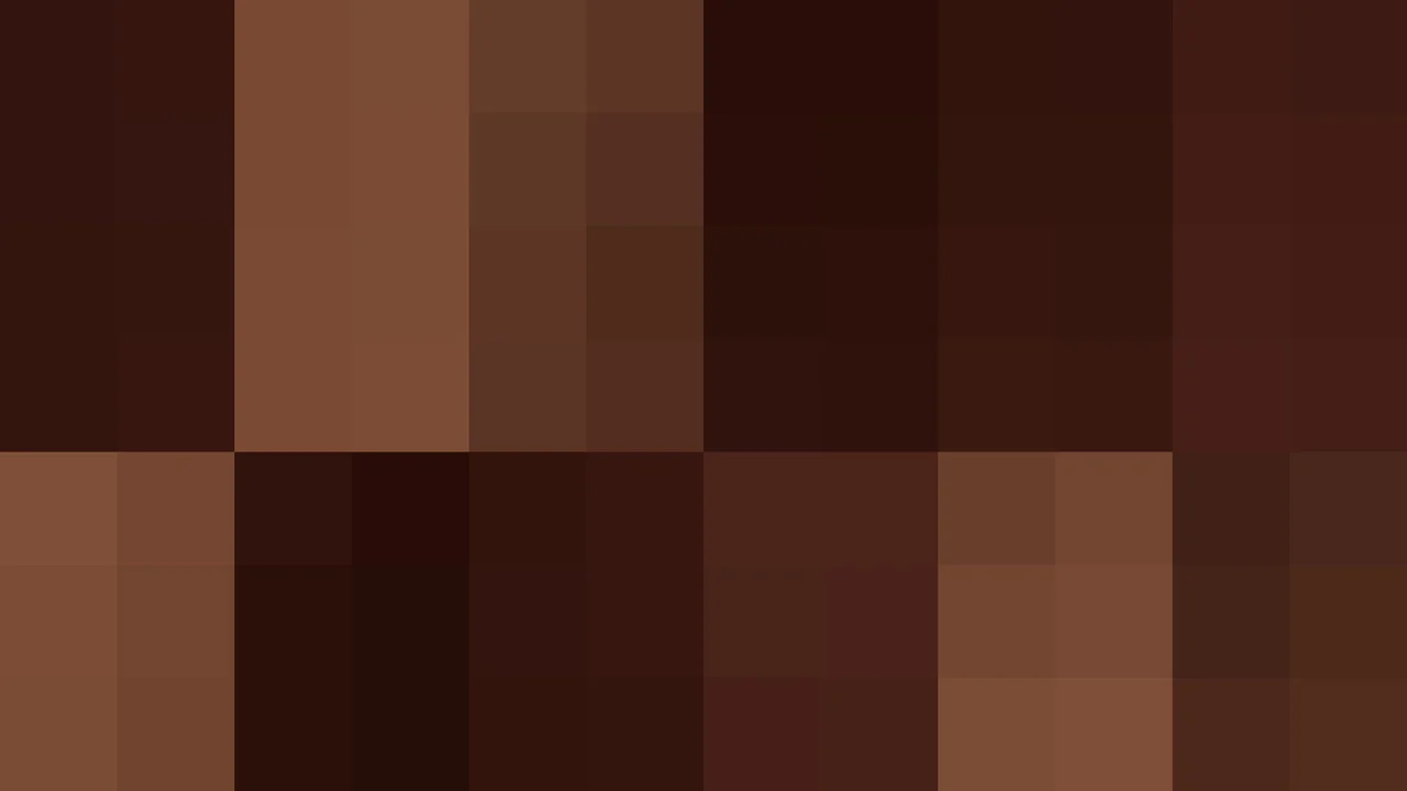 Imagen Still de Bloques de Píxeles Rojo Oscuro y Terracota en Mosaico Parpadeante | Fondo JPG 4K