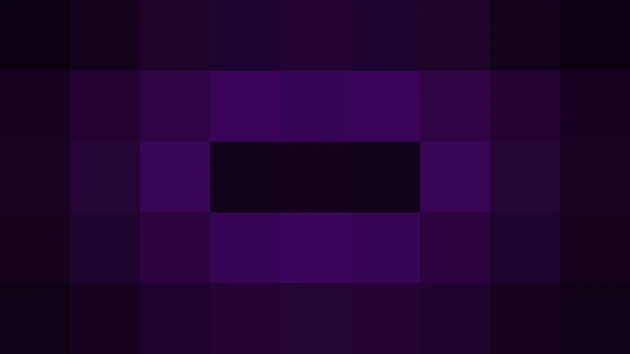 Imagen Still de Bloques de Píxeles Violeta Oscuro y Morado Oscuro en Ondas Concéntricas | Fondo JPG 4K