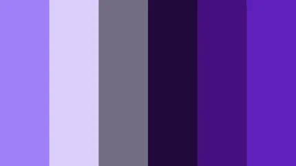 Bloques de píxeles grandes en tonos azul y violeta con barrido horizontal, imagen still VJ para escenario de iglesia