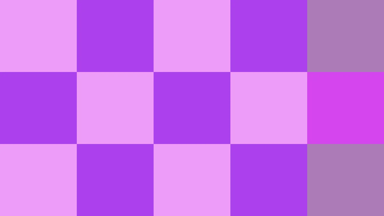 Imagen Still de Bloques Grandes de Píxeles Púrpura y Violeta en Damero | Fondo JPG 4K