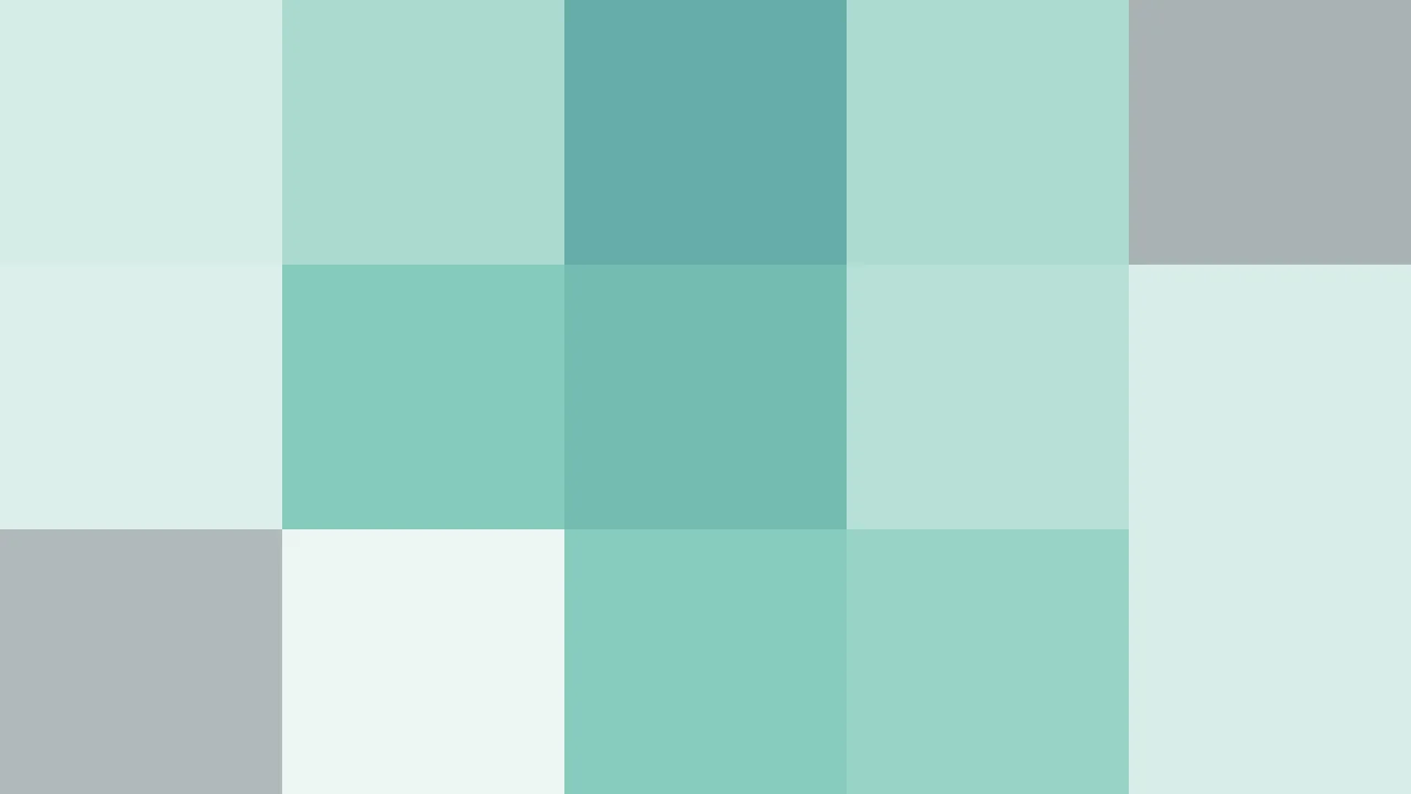 Imagen Still de Bloques Grandes de Píxeles Teal Oscuro y Teal en Bandas Partidas | Fondo JPG 4K