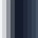 Mosaico de píxeles en tonos azul y marino con barrido horizontal, imagen still VJ para escenario de iglesia