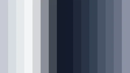 Mosaico de píxeles en tonos azul y marino con barrido horizontal, imagen still VJ para escenario de iglesia