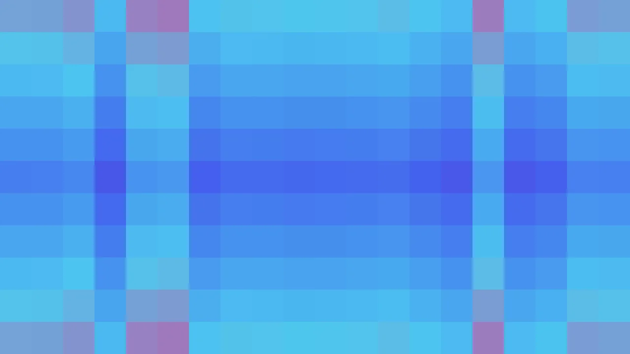 Imagen Still de Mosaico de Píxeles Magenta y Violeta Oscuro en Bandas Partidas | Fondo JPG 4K