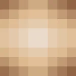 Mosaico de píxeles en tonos naranja y melocotón con rombos, imagen still VJ para escenario de iglesia