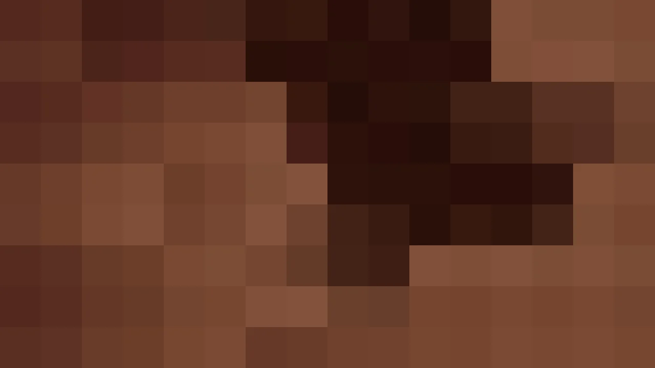 Imagen Still de Mosaico de Píxeles Rojo Oscuro y Terracota en Órbitas | Fondo JPG 4K