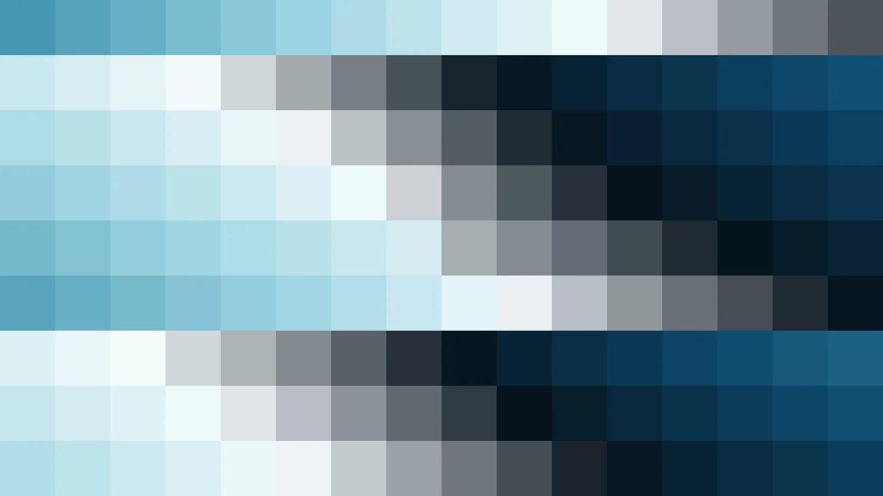 Imagen Still de Mosaico de Píxeles Teal Oscuro y Teal en Barrido Diagonal | Fondo JPG 4K