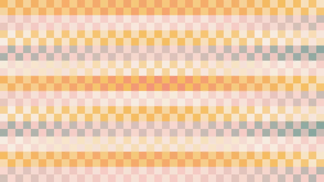 Imagen Still de Mosaico Denso de Píxeles Naranja y Rojo | Fondo JPG 4K